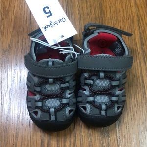 Cat & Jack Boy NWT Sandals Size 5